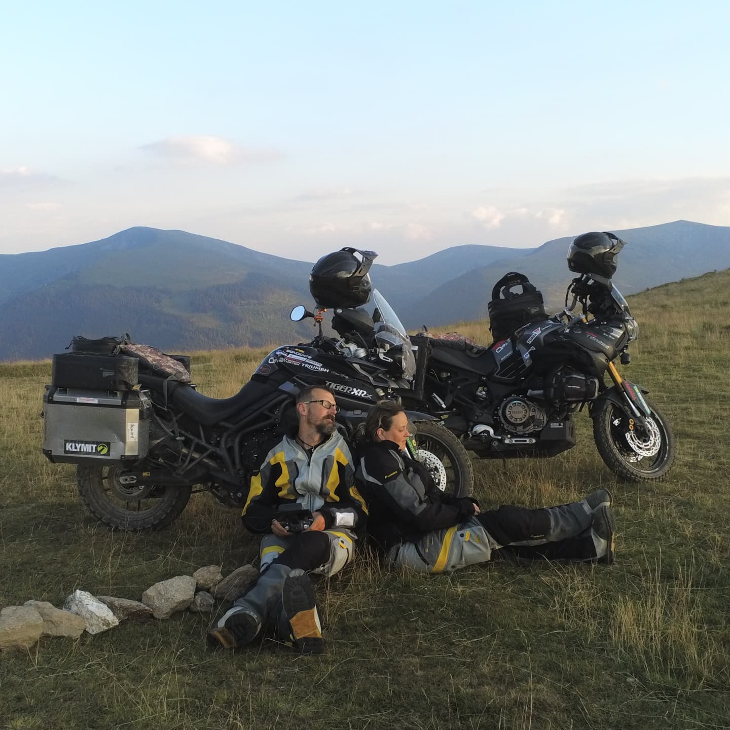 With the dguard tour diary, motorcyclists can record their tours and enjoy them again later.