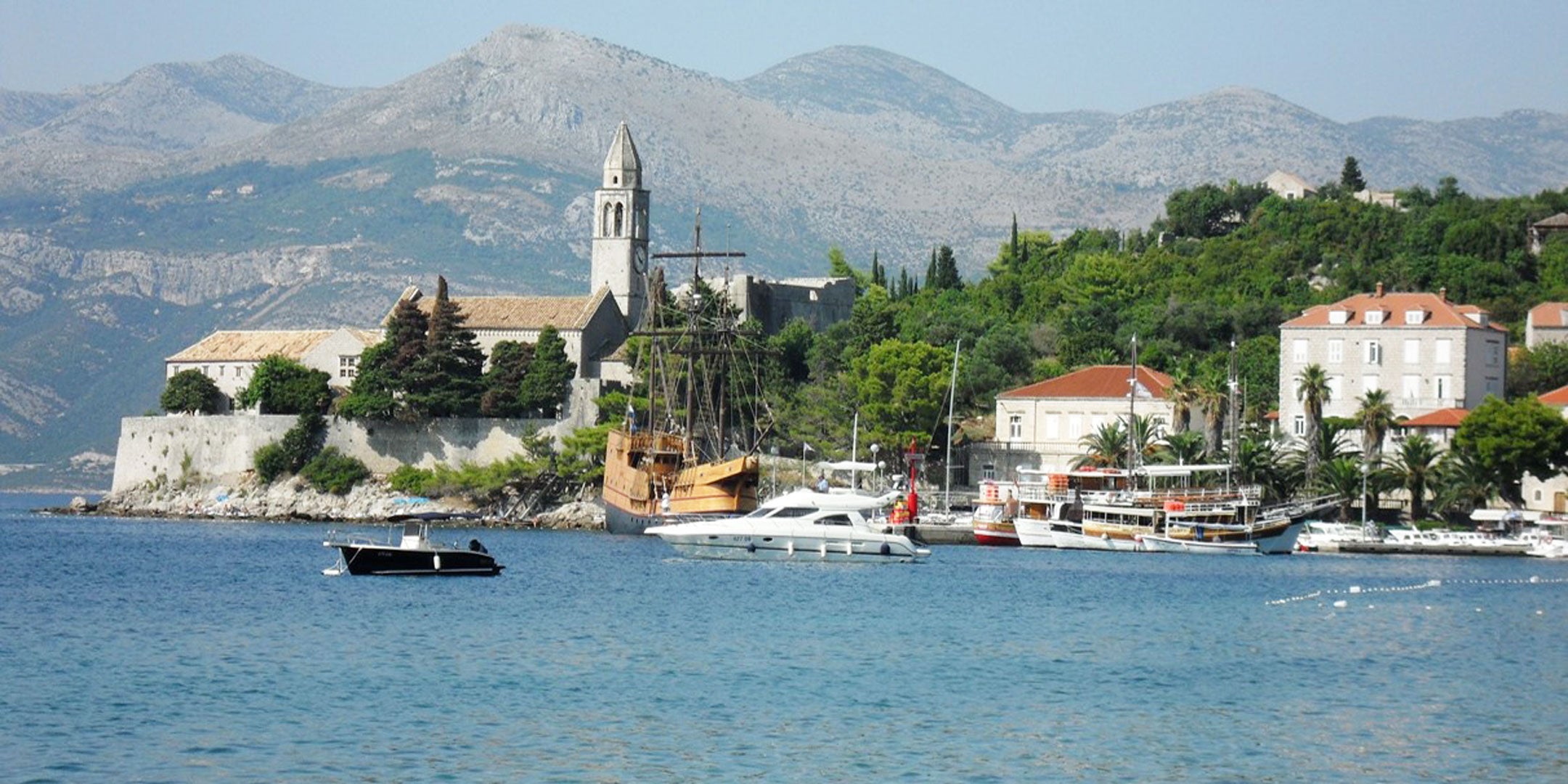 Lopud ist eine Insel der Elaphiten in Kroatien