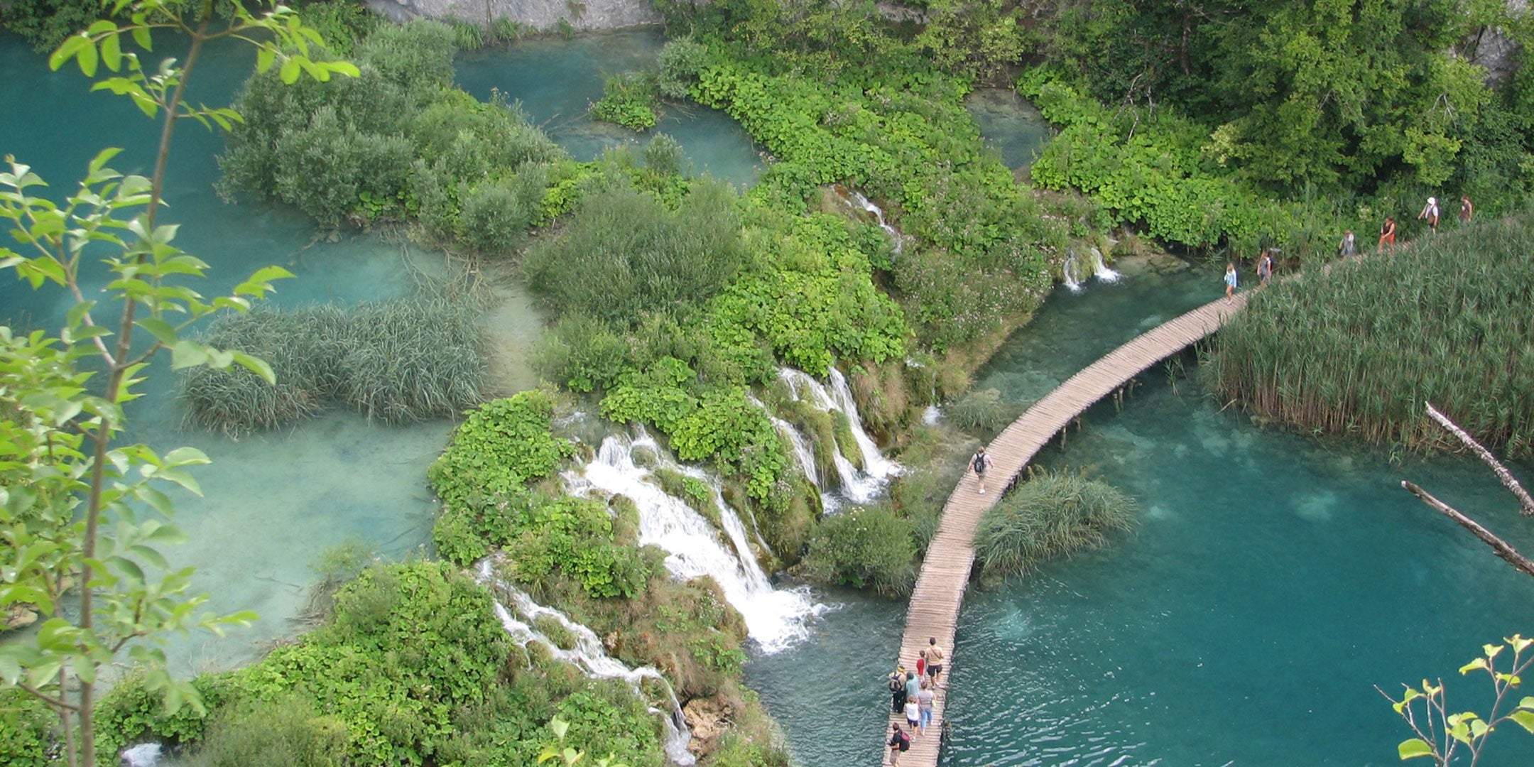 Die Plitvicer Seen liegen in einem geschützten Gebiet in Kroatien