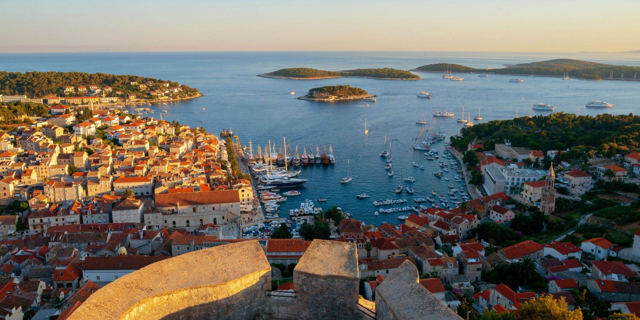 The island of Hvar is located in Dalmatia
